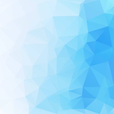 mavi çokgen mozaik arkaplan, yaratıcı tasarım şablonları