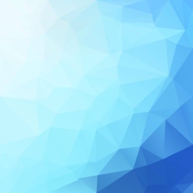 mavi çokgen mozaik arkaplan, yaratıcı tasarım şablonları