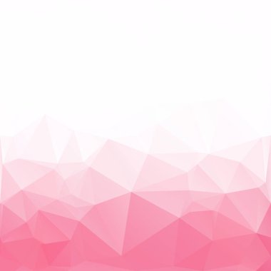 Kırmızı Çokgen Mozaik Arkaplan, Yaratıcı Tasarım Şablonları