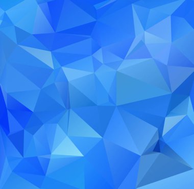 mavi çokgen mozaik arkaplan, yaratıcı tasarım şablonları