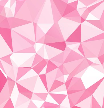 Pembe Çokgen Mozaik Arkaplan, Yaratıcı Tasarım Şablonları