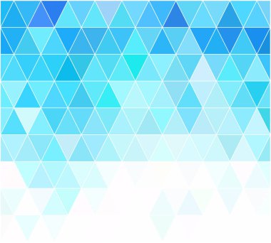 Mavi Izgara Mozaik Arkaplan, Yaratıcı Tasarım Şablonları