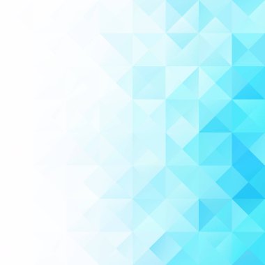 Mavi Izgara Mozaik Arkaplan, Yaratıcı Tasarım Şablonları