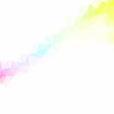 Renkli poligonal mozaik arka plan yaratıcı tasarım şablonları