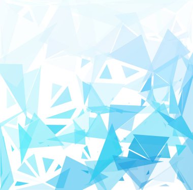 Mavi mola mozaik arka plan, yaratıcı tasarım şablonları