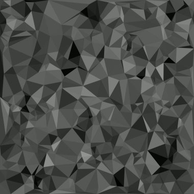 Siyah poligonal mozaik arka plan, yaratıcı tasarım şablonları