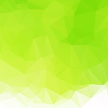Yeşil Çokgen Mozaik Arkaplan, Yaratıcı Tasarım Şablonları