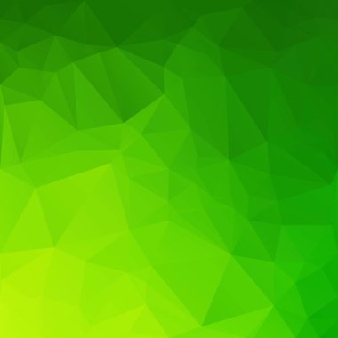 Yeşil Çokgen Mozaik Arkaplan, Yaratıcı Tasarım Şablonları