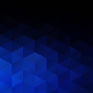 Mavi Izgara Mozaik Arkaplan, Yaratıcı Tasarım Şablonları