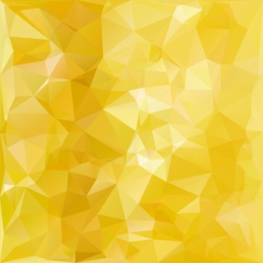 Sarı Çokgen Mozaik Arkaplan, Yaratıcı Tasarım Şablonları