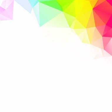 Renkli poligonal mozaik arka plan yaratıcı tasarım şablonları