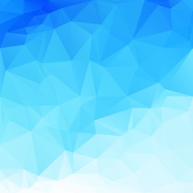 mavi çokgen mozaik arkaplan, yaratıcı tasarım şablonları