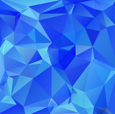 mavi çokgen mozaik arkaplan, yaratıcı tasarım şablonları