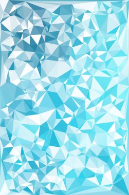 mavi çokgen mozaik arkaplan, yaratıcı tasarım şablonları