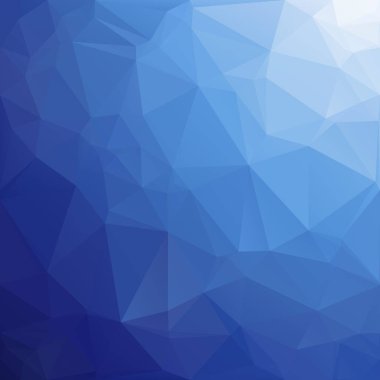 mavi çokgen mozaik arkaplan, yaratıcı tasarım şablonları