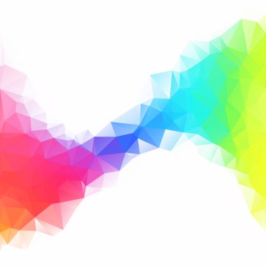 Renkli poligonal mozaik arka plan yaratıcı tasarım şablonları