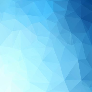 mavi çokgen mozaik arkaplan, yaratıcı tasarım şablonları