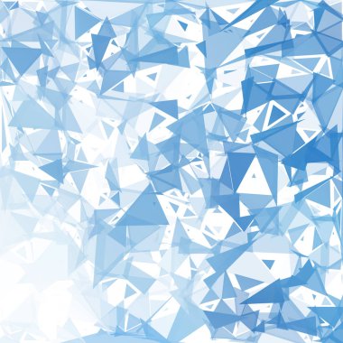 Mavi mola mozaik arka plan, yaratıcı tasarım şablonları