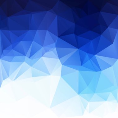 mavi çokgen mozaik arkaplan, yaratıcı tasarım şablonları