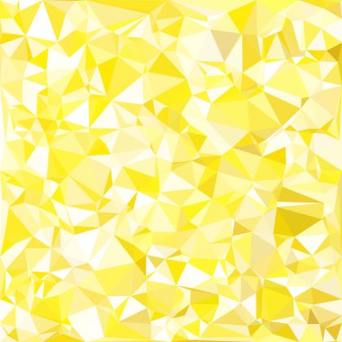 Sarı Çokgen Mozaik Arkaplan, Yaratıcı Tasarım Şablonları