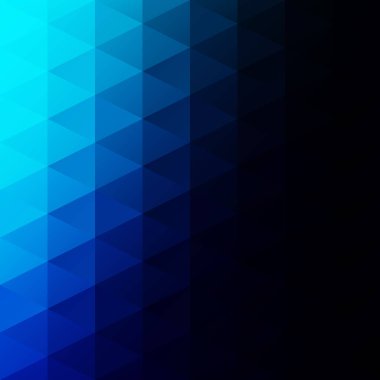 Mavi Izgara Mozaik Arkaplan, Yaratıcı Tasarım Şablonları