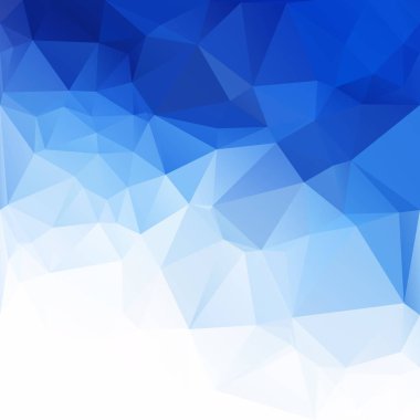 mavi çokgen mozaik arkaplan, yaratıcı tasarım şablonları