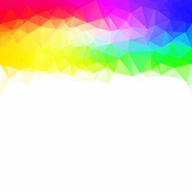 Renkli poligonal mozaik arka plan yaratıcı tasarım şablonları