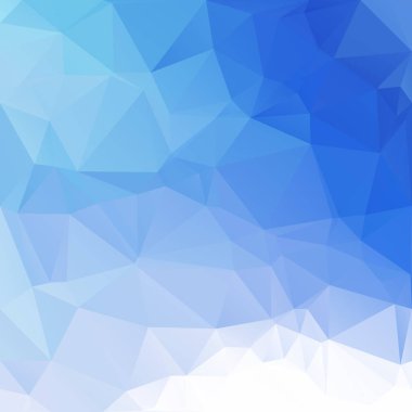 mavi çokgen mozaik arkaplan, yaratıcı tasarım şablonları