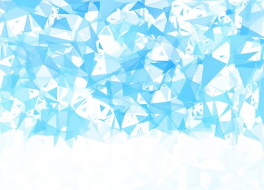 Mavi mola mozaik arka plan, yaratıcı tasarım şablonları