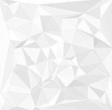 Gri Beyaz Çokgen Arkaplan, Yaratıcı Tasarım Şablonları