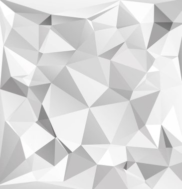 Gri Beyaz Çokgen Arkaplan, Yaratıcı Tasarım Şablonları
