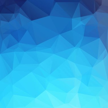 mavi çokgen mozaik arkaplan, yaratıcı tasarım şablonları