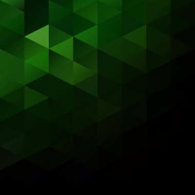 Yeşil Izgara Mozaik Arkaplan, Yaratıcı Tasarım Şablonları