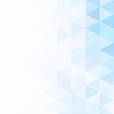 Mavi Izgara Mozaik Arkaplan, Yaratıcı Tasarım Şablonları