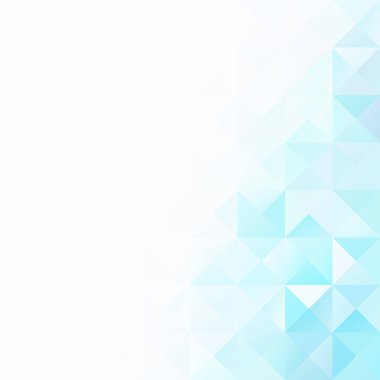 Mavi Izgara Mozaik Arkaplan, Yaratıcı Tasarım Şablonları