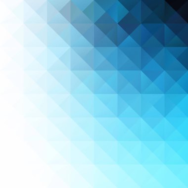 Mavi Izgara Mozaik Arkaplan, Yaratıcı Tasarım Şablonları