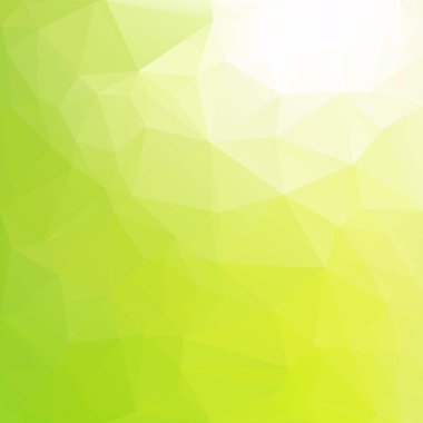 Yeşil Çokgen Mozaik Arkaplan, Yaratıcı Tasarım Şablonları