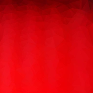 Kırmızı Çokgen Mozaik Arkaplan, Yaratıcı Tasarım Şablonları