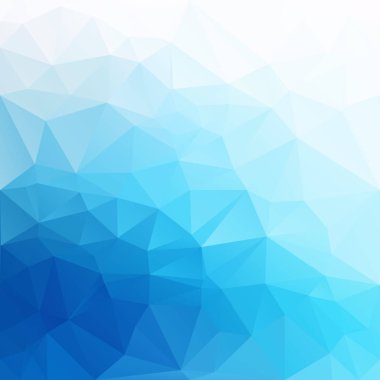 mavi çokgen mozaik arkaplan, yaratıcı tasarım şablonları