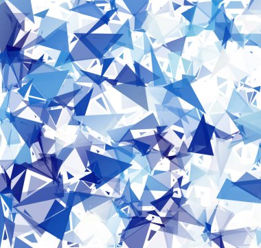 Mavi mola mozaik arka plan, yaratıcı tasarım şablonları