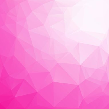 Pembe Çokgen Mozaik Arkaplan, Yaratıcı Tasarım Şablonları