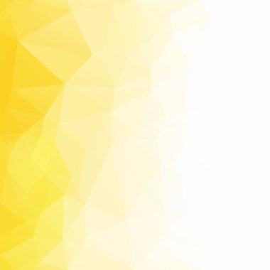 Sarı Çokgen Mozaik Arkaplan, Yaratıcı Tasarım Şablonları