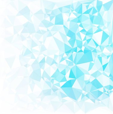 mavi çokgen mozaik arkaplan, yaratıcı tasarım şablonları