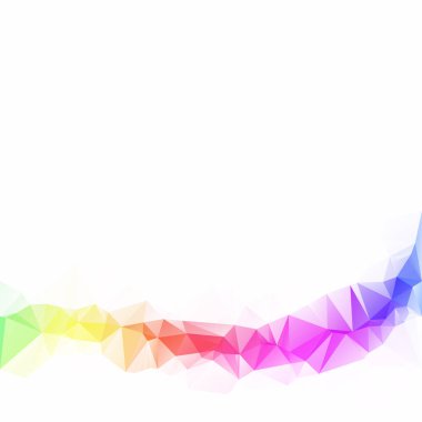 Renkli poligonal mozaik arka plan yaratıcı tasarım şablonları