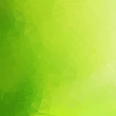 Yeşil Çokgen Mozaik Arkaplan, Yaratıcı Tasarım Şablonları