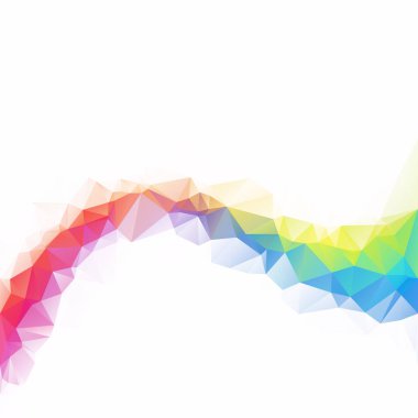Renkli poligonal mozaik arka plan yaratıcı tasarım şablonları