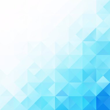 Mavi Izgara Mozaik Arkaplan, Yaratıcı Tasarım Şablonları