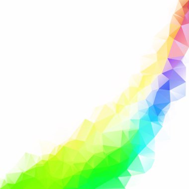 Renkli poligonal mozaik arka plan yaratıcı tasarım şablonları