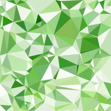 Yeşil Çokgen Mozaik Arkaplan, Yaratıcı Tasarım Şablonları