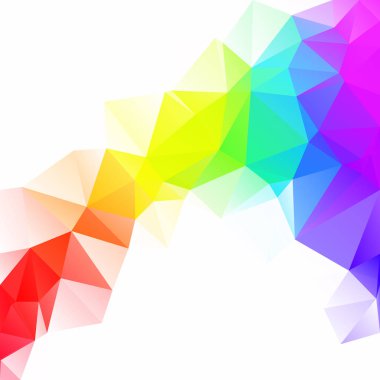 Renkli poligonal mozaik arka plan yaratıcı tasarım şablonları
